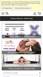 Mobile Screenshot of poledanceshop.de