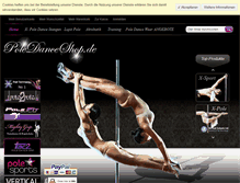 Tablet Screenshot of poledanceshop.de